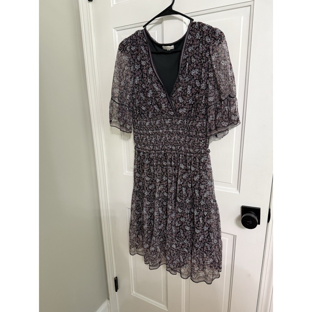 black floral dress size S max studio